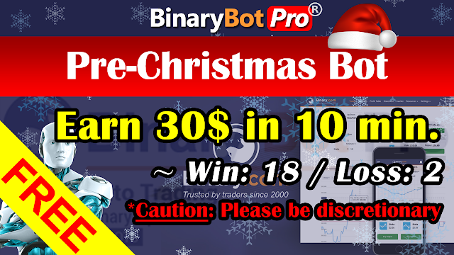 Pre-Christmas Bot | Binary Bot | Free Download