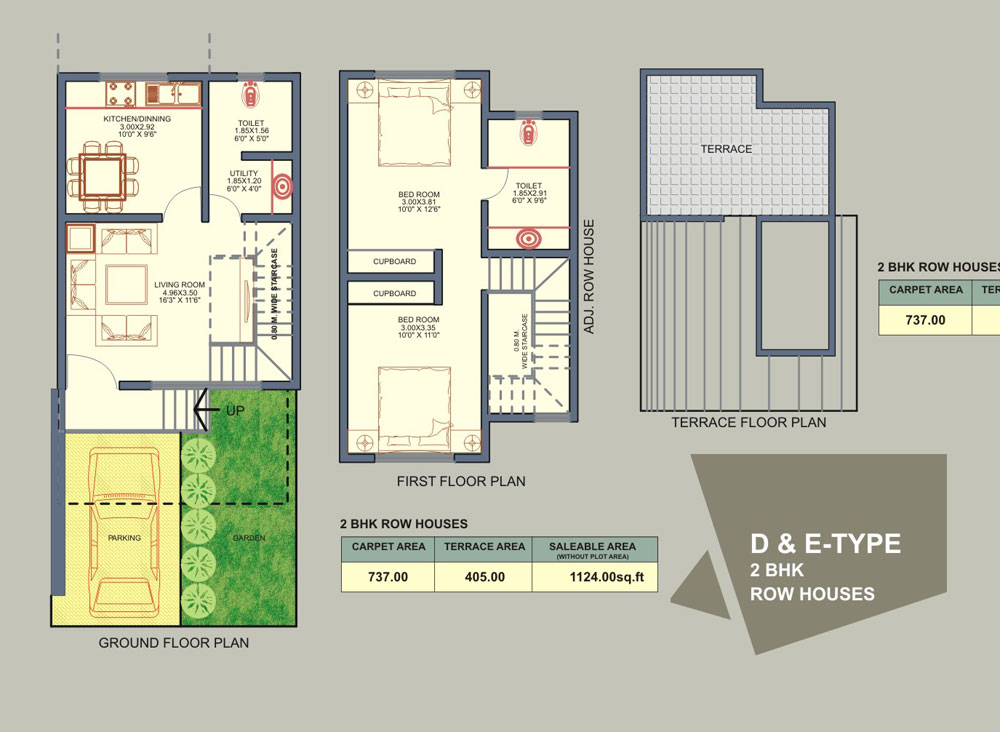 ROWHOUSE FLOOR PLANS - Find house plans