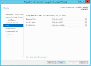 installation and configuration of adds on windows server 2016