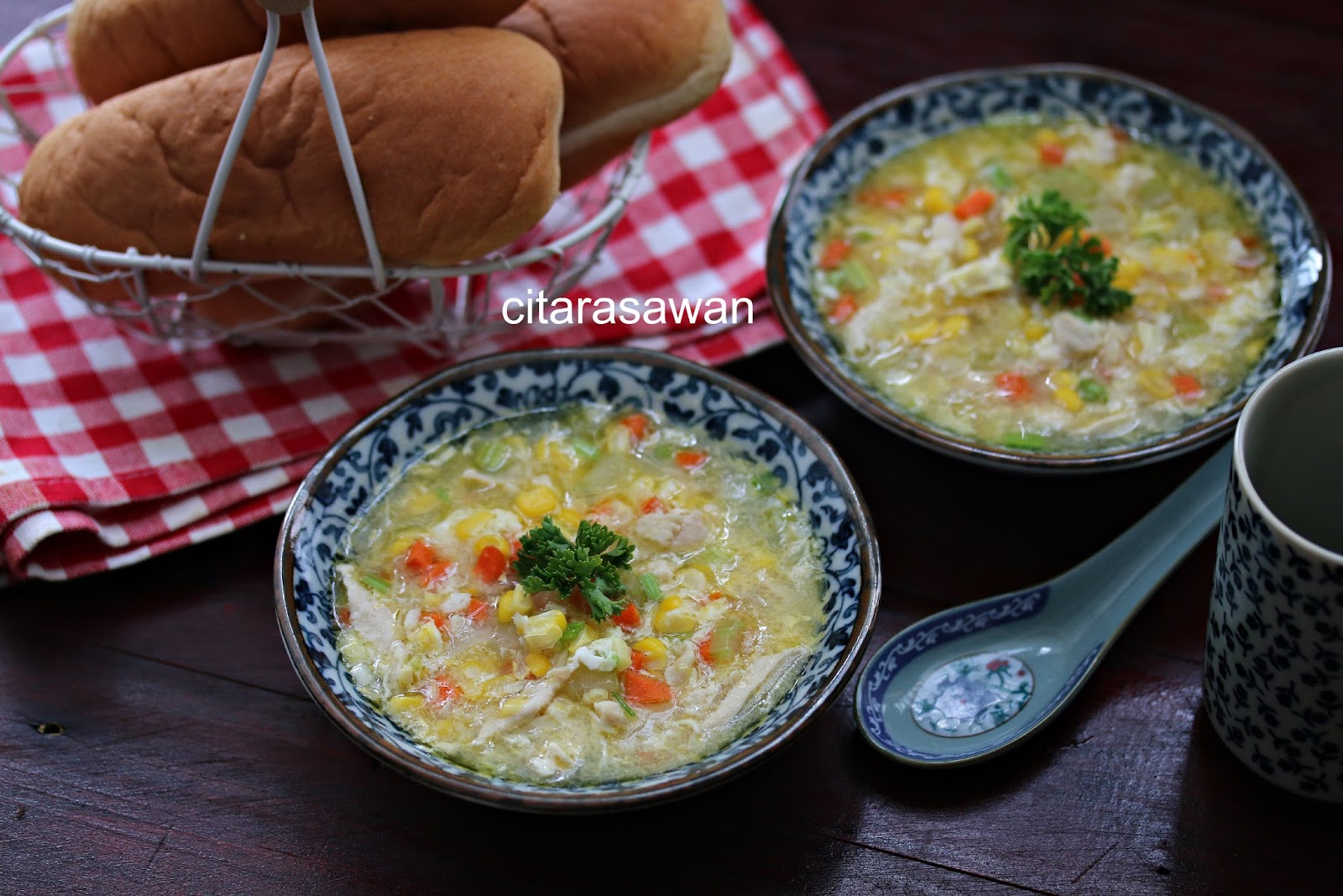 Sup Ayam Jagung Manis ~ Resepi Terbaik