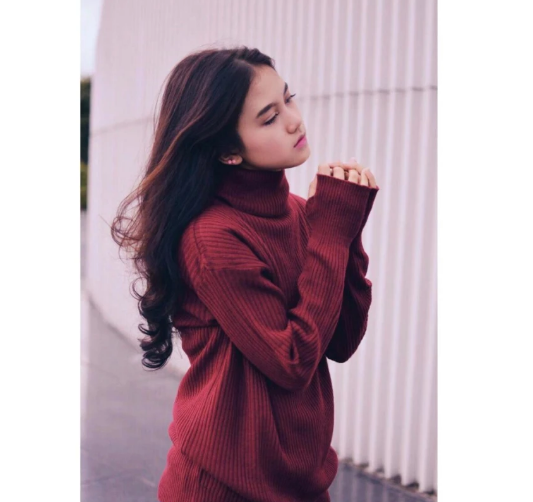 Sweater Baju  Hangat Rajut  Premium Wanita Murah Lazada  