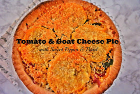 Blue Apron Tomato & Goat Cheese Pie