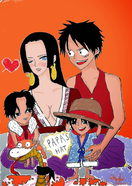 Boa Hancock and Luffy Love