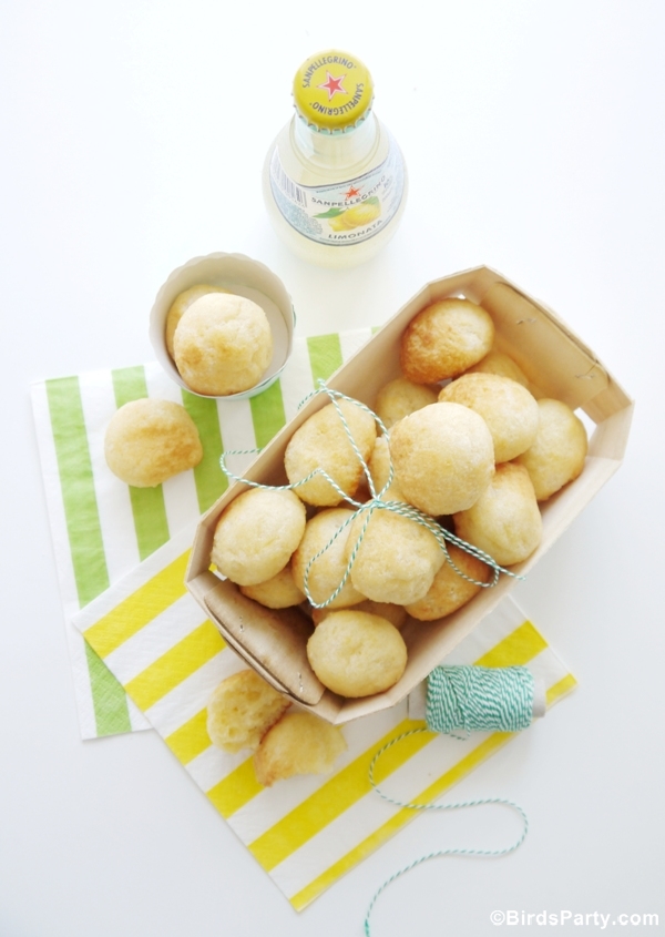 Recette Apéritif Sans Gluten Pão de Queijo Brésilien | BirdsParty.fr