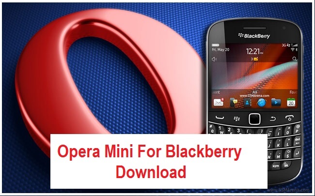 Opera Mini for Blackberry