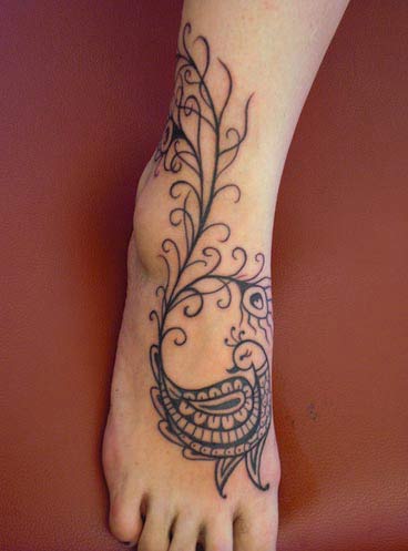 tattoos for feet