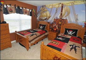 cuarto infantil piratas