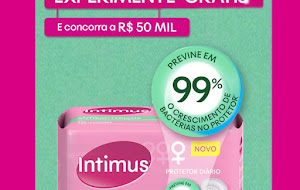  Experimente Grátis Absorventes Intimus 