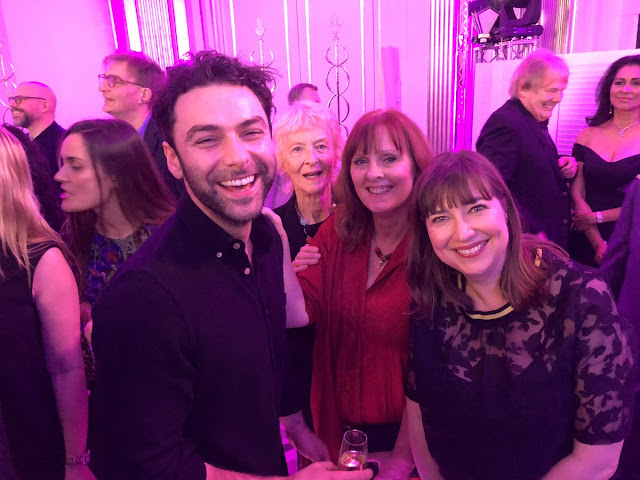 Aidan Turner, Caroline Blakiston, Debbie Horsfield, Karen Thrussell,Poldark , Radio Times Covers Party