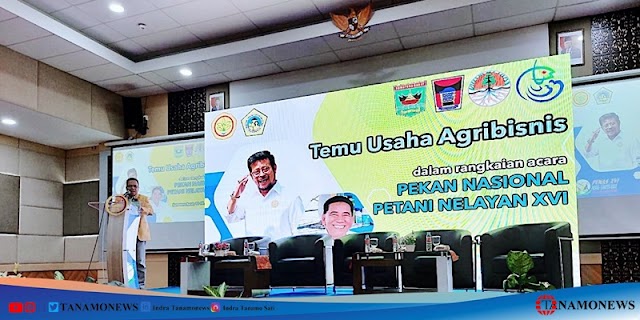 Dekan FMIPA UNP Wakili Rektor di Pembukaan Temu Usaha Agribisnis PENAS Petani Nelayan XVI Padang