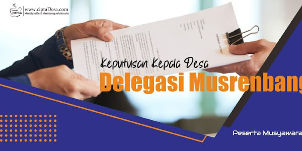 Draft SK Delegasi Musrenbang Kecamatan Tahun 2023