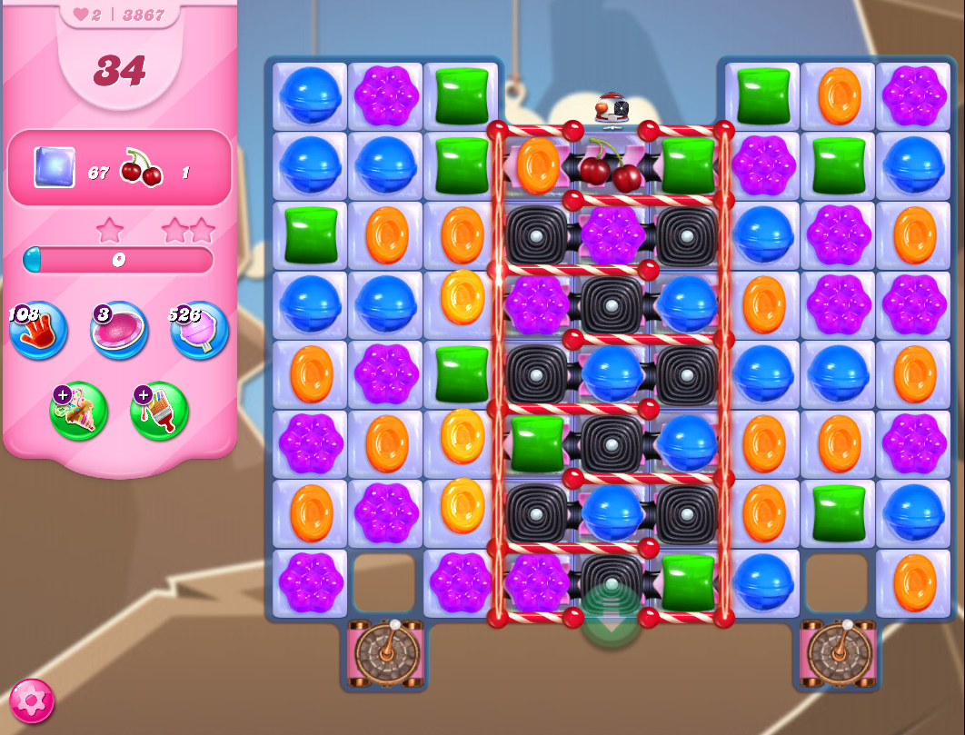 Candy Crush Saga level 3867