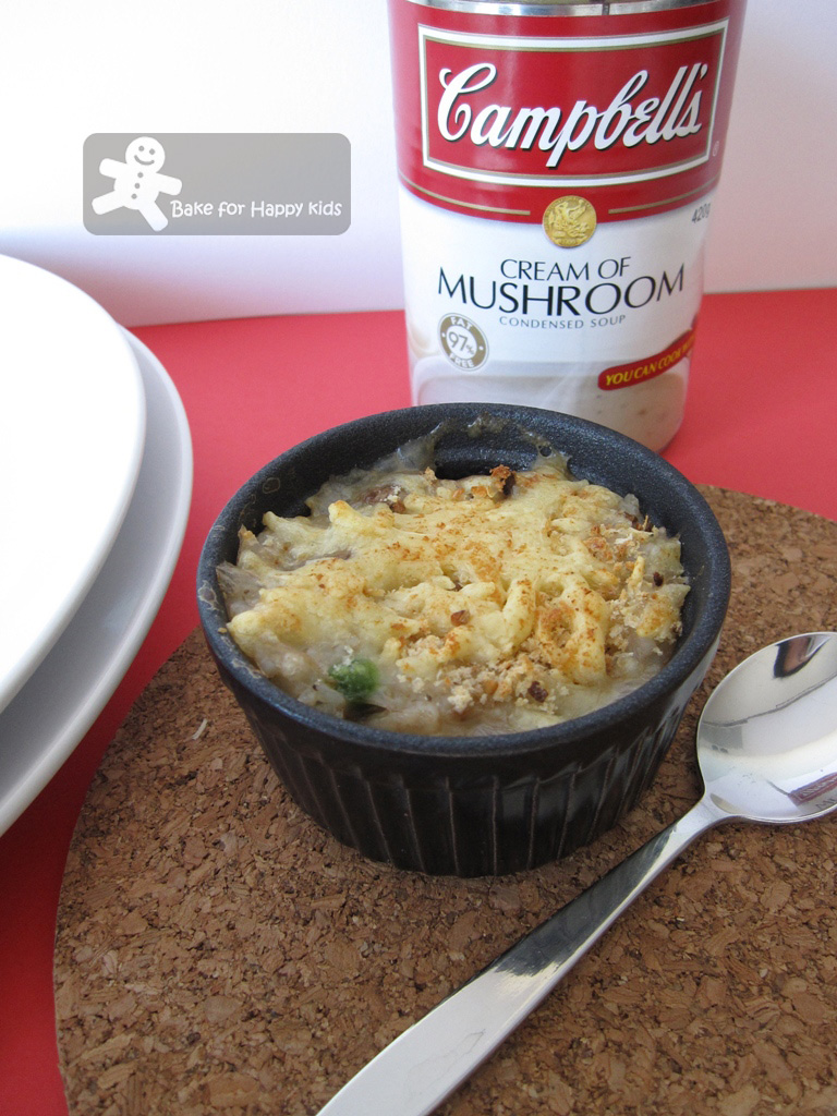 Bake For Happy Kids The Campbell Mushroom Chicken Rice Bake