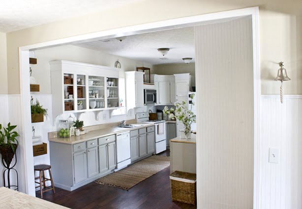 Antique White Cabinets