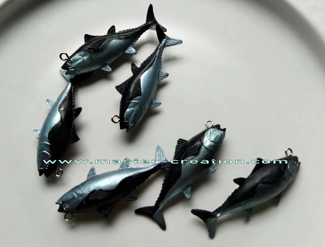 mini shark pendants