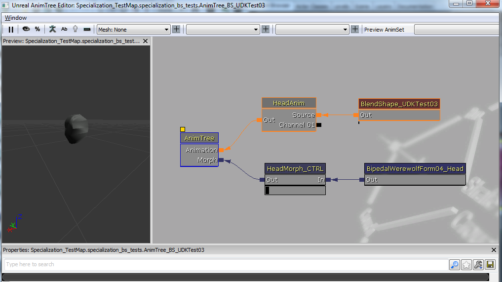 Specialization Project Animations And Morphing In Udk