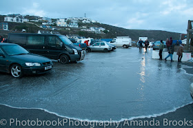 Flooding in Portreath Cornwall