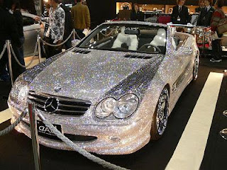 Diamonds Best covered into a Car