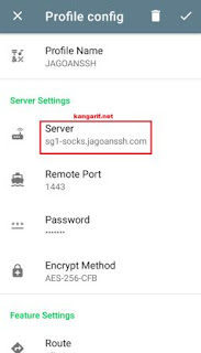 Cara Membuat Config Shadowsocks by.U Topping Instagram