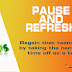 Pause And Refresh For Increased Productivity