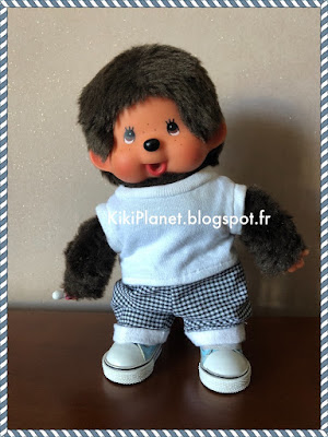 kiki monchhichi bebichhichi couture pantalon vêtement handmade fait main