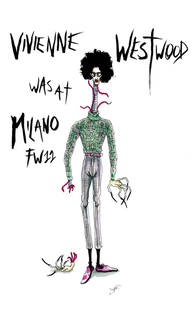 WAS AT MILANO - Illustrations by Achraf Amiri