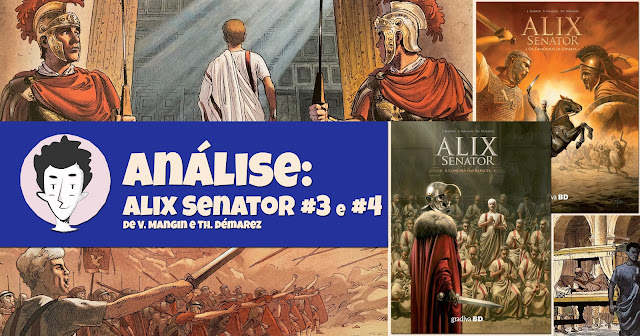 Alix Senator #3 e #4 - A Conjura das Rapaces e Os Demónios de Esparta, de Valérie Mangin e Thierry Démarez - Gradiva