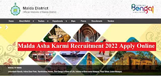 Malda Asha Karmi Recruitment 2022 Apply Online