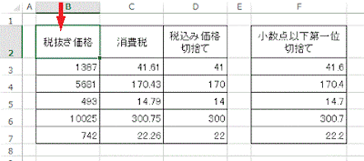 開始セルに移動