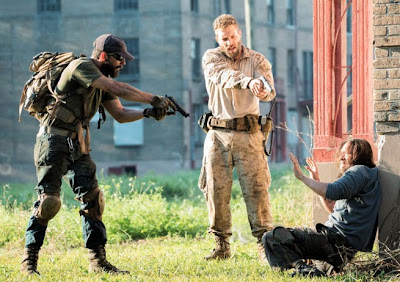 Shia LaBeouf and Jai Courtney in Man Down