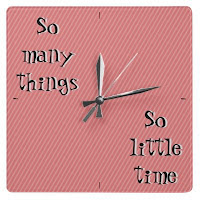 so much to do so little time clock image