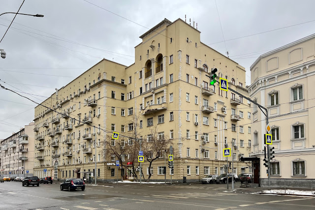 Воронцовская улица, улица Гвоздева, жилой дом 1926 года постройки