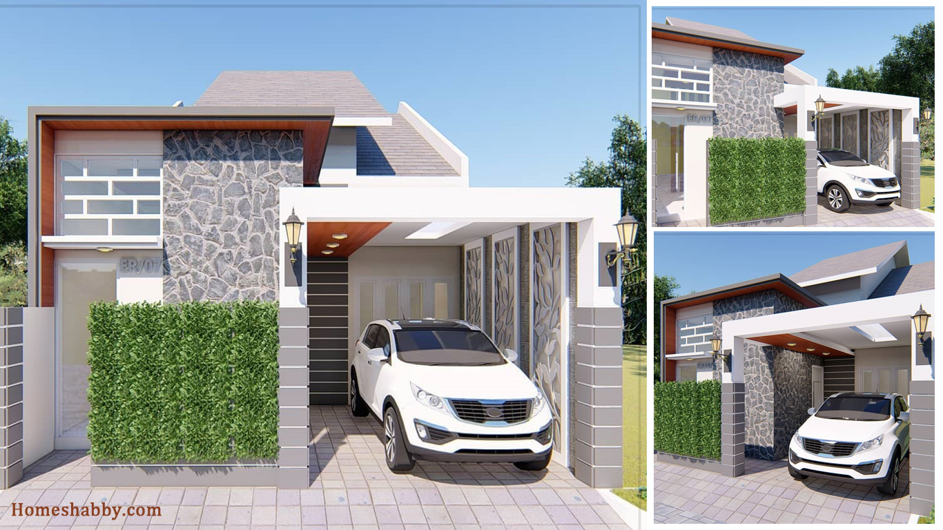 Kumpulan Desain Rumah Minimalis Modern Di Lahan Sempit Cocok Untuk Pedesaan Dan Perkotaan Homeshabbycom Design Home Plans