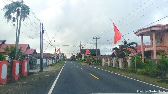 a road in Minahasa highland