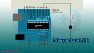 Rangkaian LED Arduino