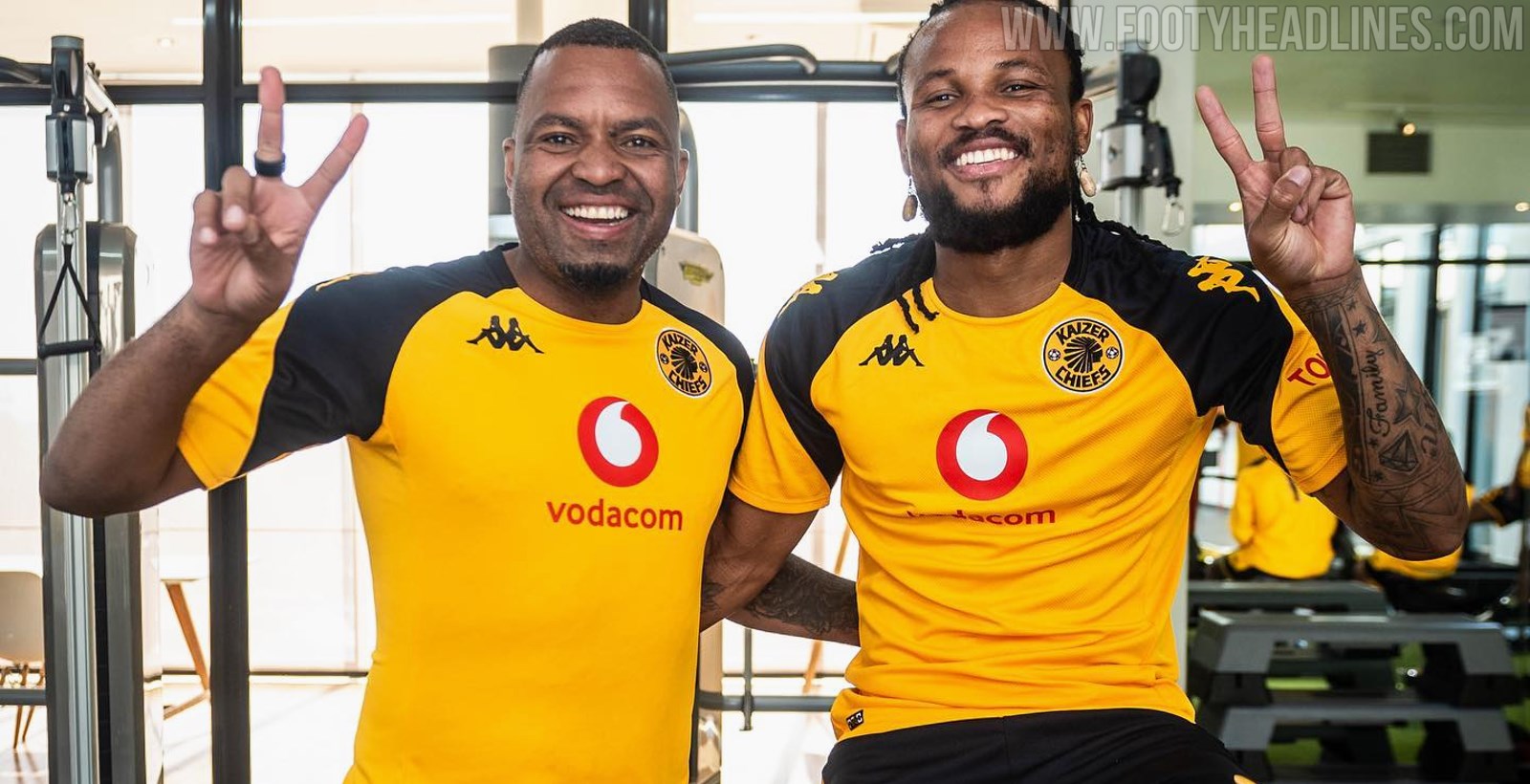No More Nike - Kaizer Chiefs Back In Training in New Kappa Gear
