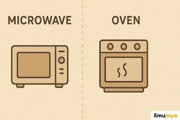 perbedaan microwave dan oven