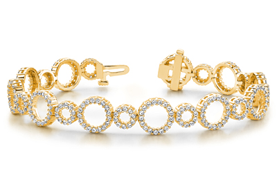 Bracelet Yellow Gold Diamond7