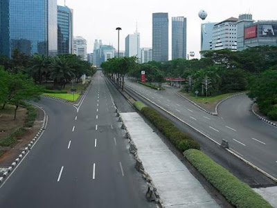 Foto Keadaan Jakarta ketika diserang Zombie