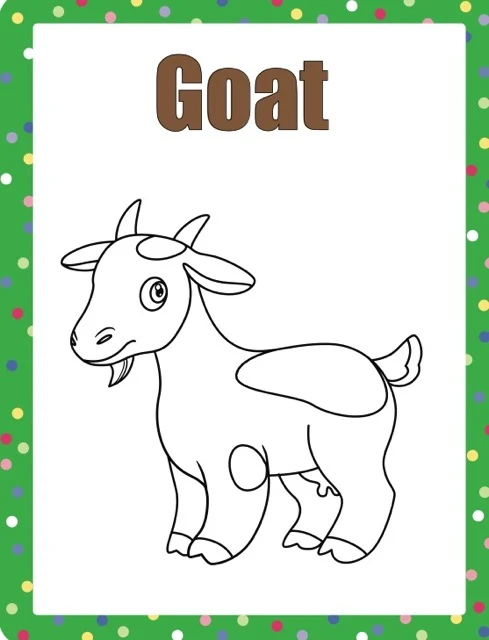 100 Animals to Color