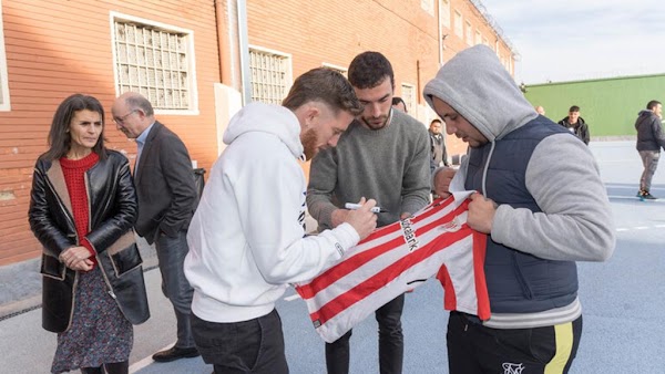 Athletic, el gran gesto de dos jugadores con 30 internos