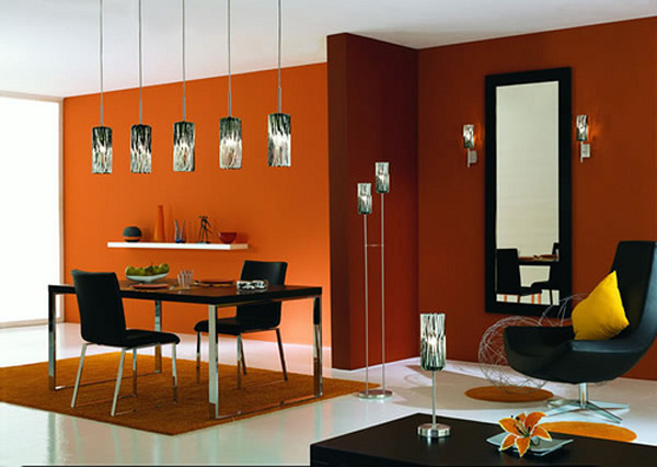 Orange Dining Room Color Ideas