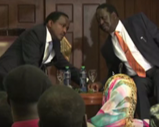 Raila, Kalonzo and Wetangula.