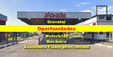 Sogil abre vagas para Motoristas e outros em Gravataí