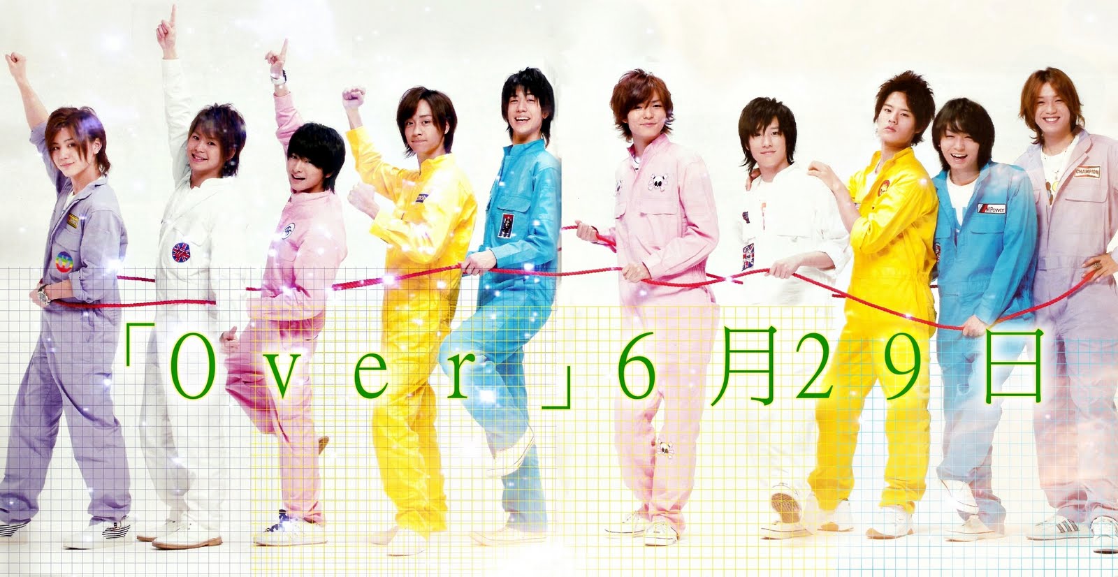 Hey!Say!JUMP LOVERS: 7th JUMP single 「Over」 official confirmed!