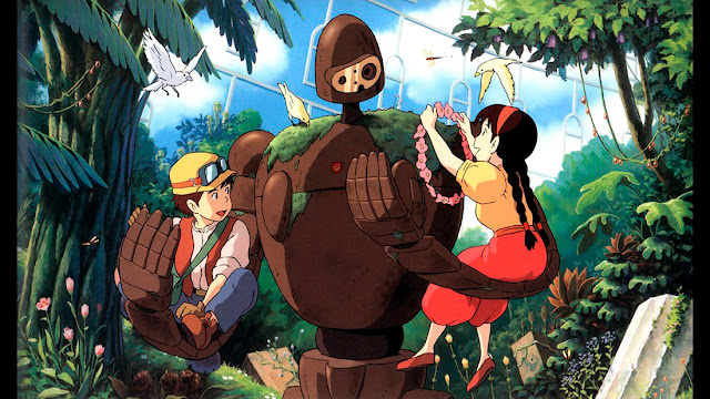 Fotograma 3 de la película de animación de Studio Ghibli, El Castillo en el Cielo