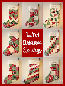 Quilted Christmas Stockings