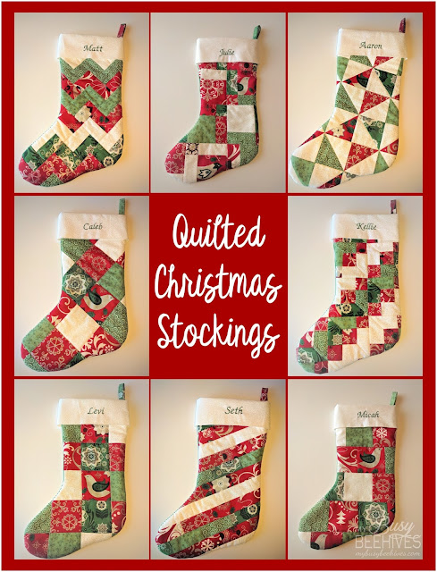 Quilted Christmas Stockings