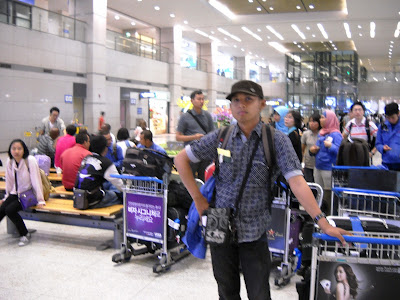 Arrival at Incheon Airport