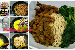 Resep Membuat Mie Ayam Lengkap. Rasanya Gurih Enak dan Praktis